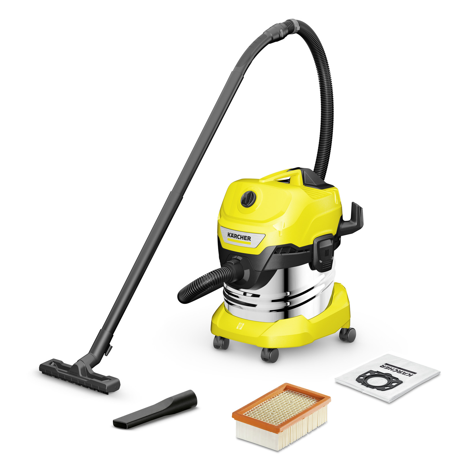 KARCHER - WD 4 S V-20/4/35 Aspiratore solidi - liquidi