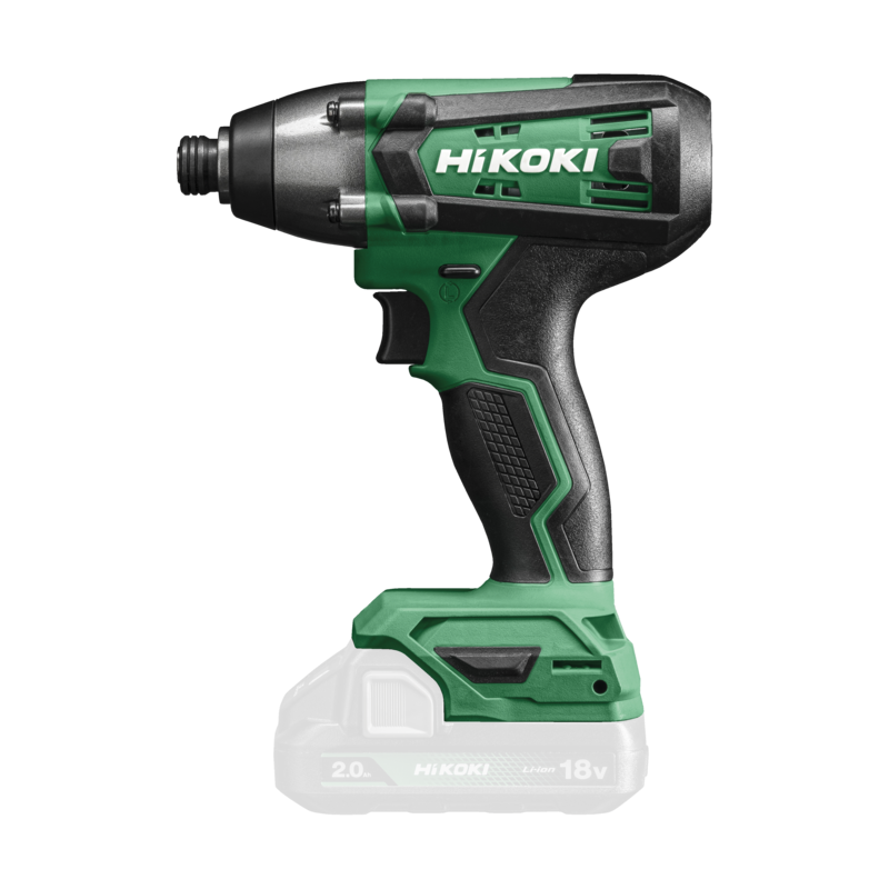 HIKOKI - WH18DF Avvitatore ad impulsi brushless 1/4" esagonale 18 V – 150 Nm - versione solo corpo macchina
