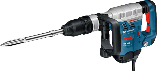 BOSCH- Martello demolitore GSH 5 CE con attacco SDS MAX