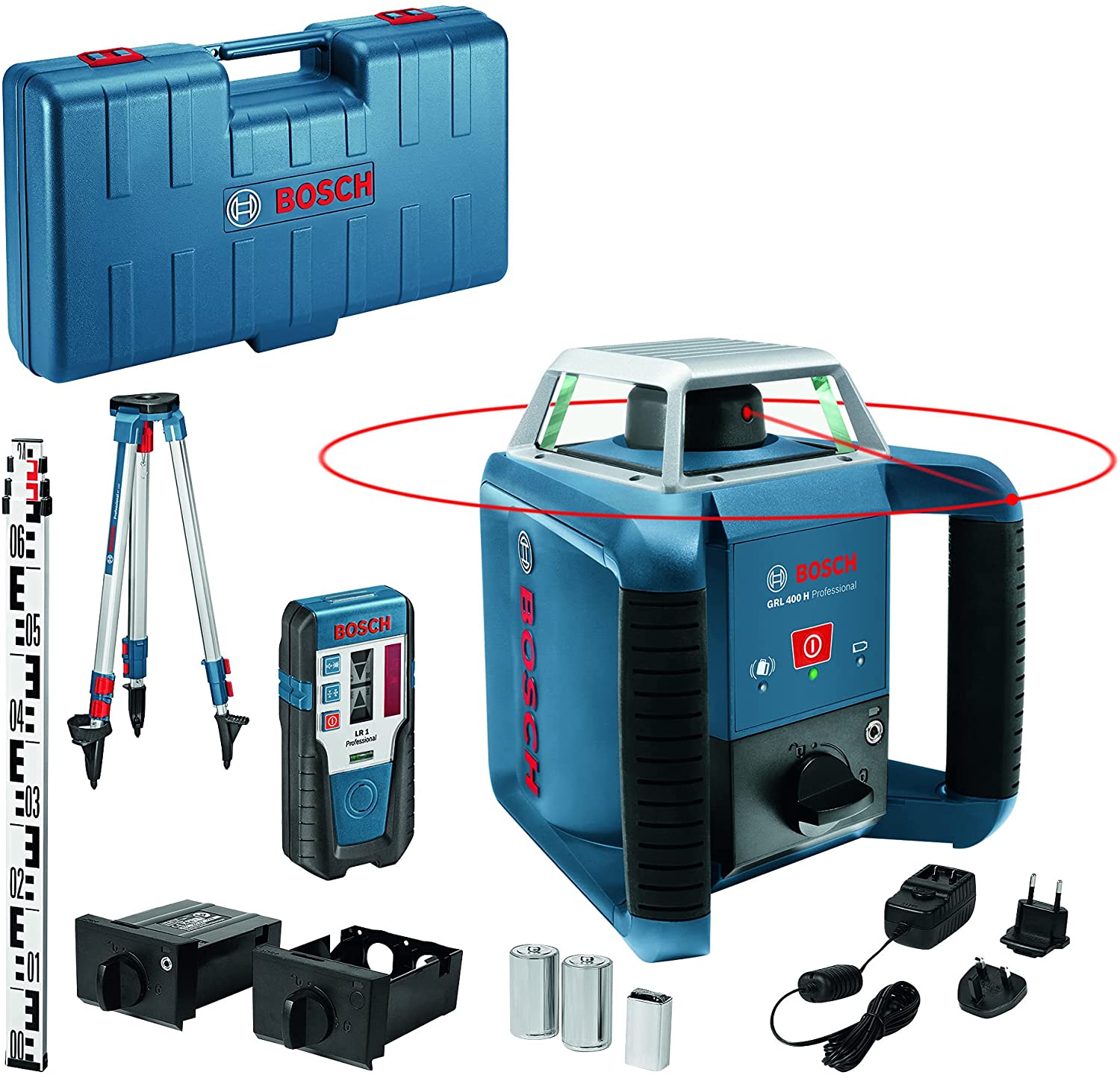 BOSCH - GRL 400 H Porf. Set + BT 170 HD + GR 240 Prof.
