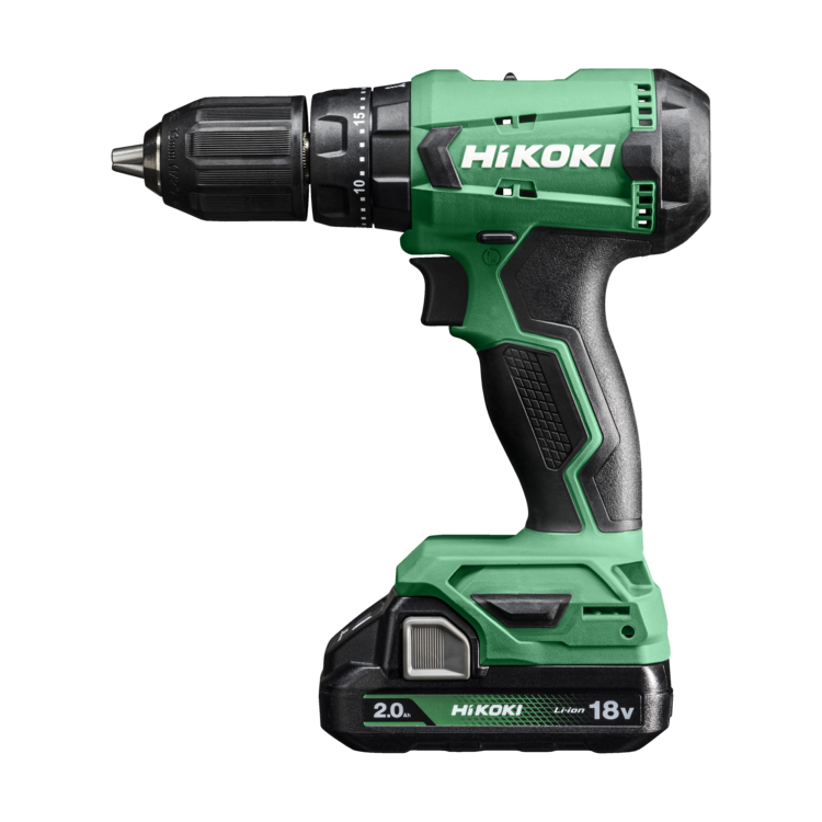 HIKOKI - DV18DA Trapano avvitatore con percussione - 18 V - 2 Ah